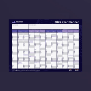 2025 FourJaw Year Planner