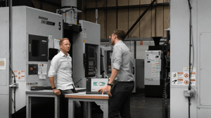 FourJaw Operations Managers on shop floor