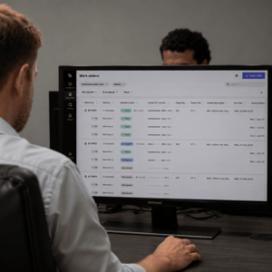 Job tracking for managers