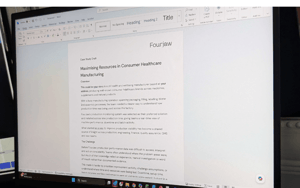 Draft manufacturing case study with FourJaw