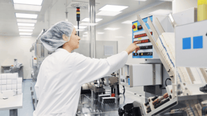 Operator in a Medical manufacturing facility