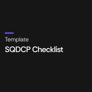 SQDCP Checklist