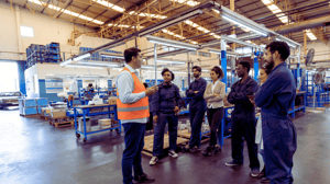 Team communication on the factory floor is key to supporting continuous improvement-1